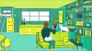 Series of animated films for Microsoft, inside look at cutting-edge technologies, whimsical, makes complex issue easy and fun. Microsoft’s Story Labs, Microsoft Explanimators, Bronze winner at The Telly Awards. Animated Explainer Video Series